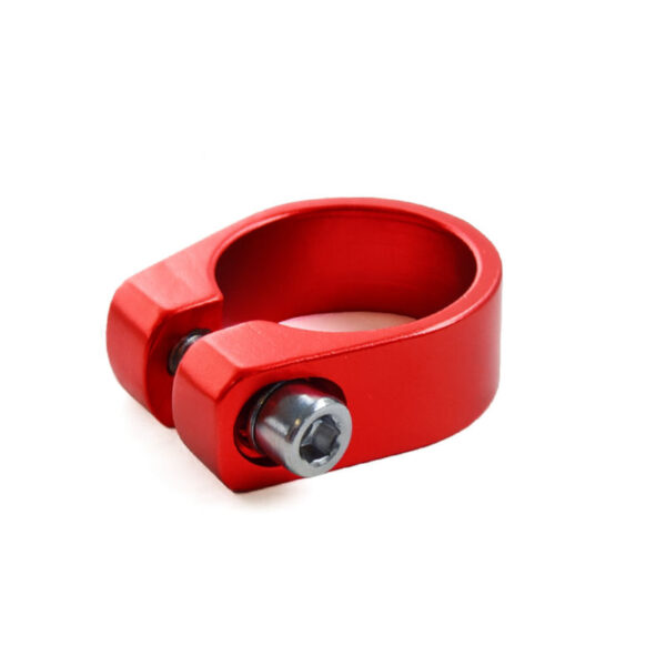 ABRAZADERA DE TIJA DE SILLÍN OZONE OZ-03 ROJA 34 9