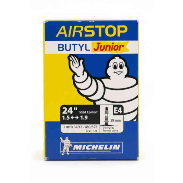 CAMARA MICHELIN AIRSTOP E4 550/24X1 5/1 9 V/FV29MM