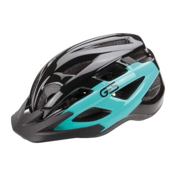CASCO GES VARÍK - L  58-62 CM   AZUL CELESTE/NEGRO