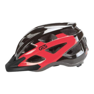 CASCO GES VARIK - M  54-58 CM   NEGRO/ROJO
