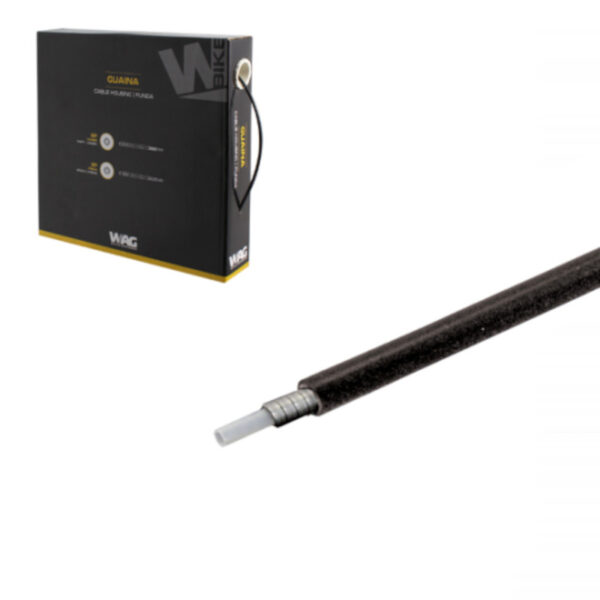 FUNDA CAMBIO 4MM TEFLON NEGRO WAG 1MT