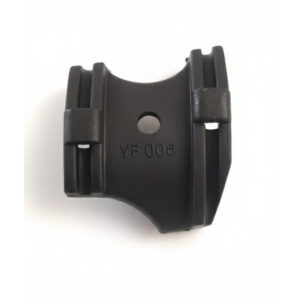 GUIA CABLE PEDALIER ANGULO 56º  RESINA NEGRA