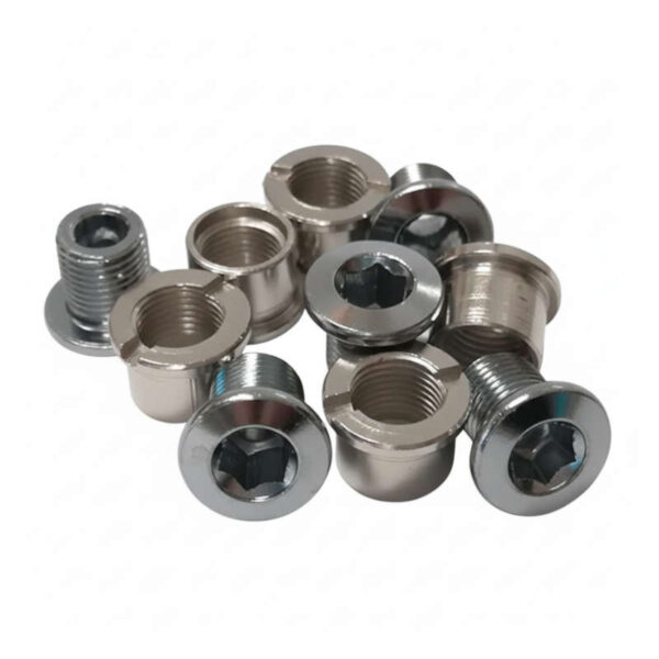 JGO 5 TORNILLOS PLATO DOBLE ACERO