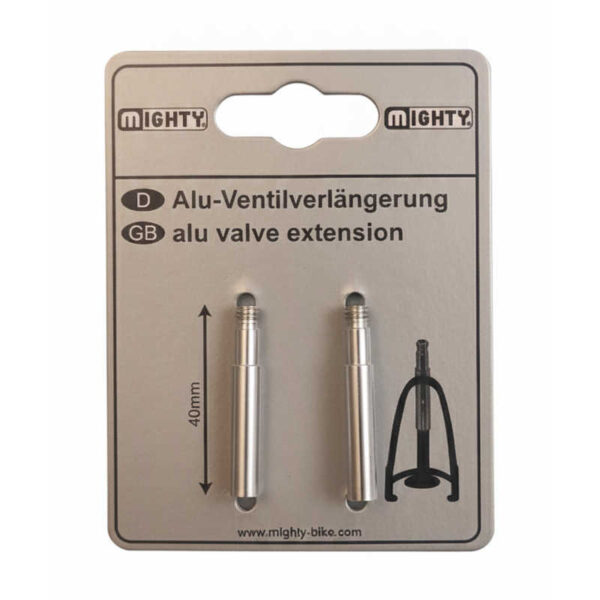 PAR PROLONGADORES VALVULA MIGHTY 40MM