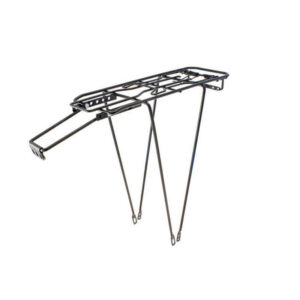 PORTAEQUIPAJES TRASERO ACERO PARA BICICLETAS