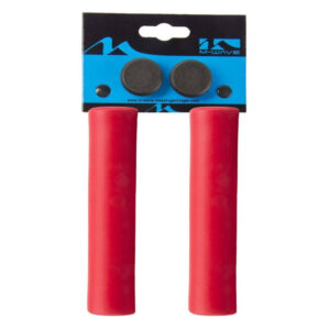 PUÑOS DE SILICONA M-WAVE ROJOS