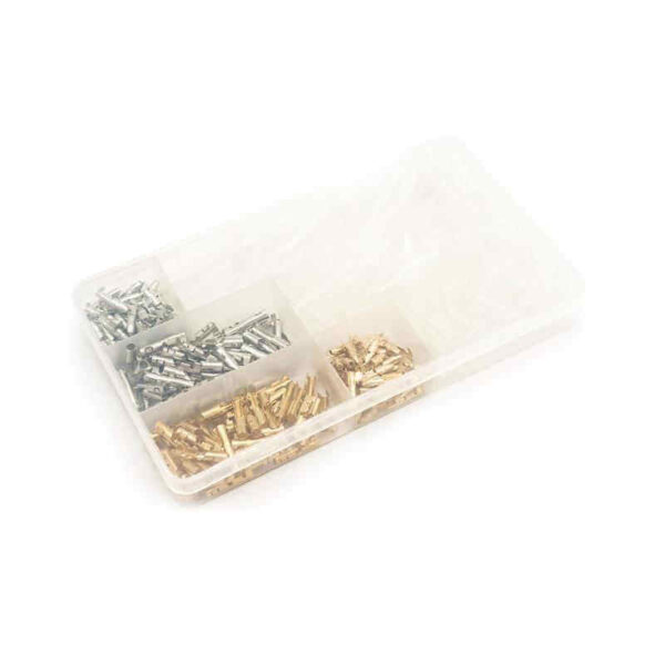 SET CONECTORES DE BALA 4 0MM - 400 PIEZAS