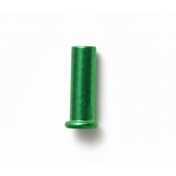 TERMINAL CABLE 4MM ALUMINIO VERDE