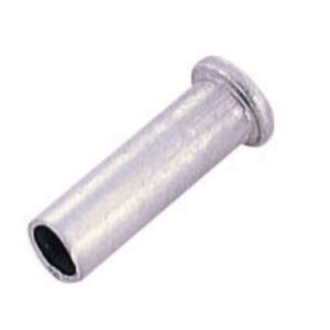 TERMINAL DE CABLE 4MM  ALUMINIO PLATA